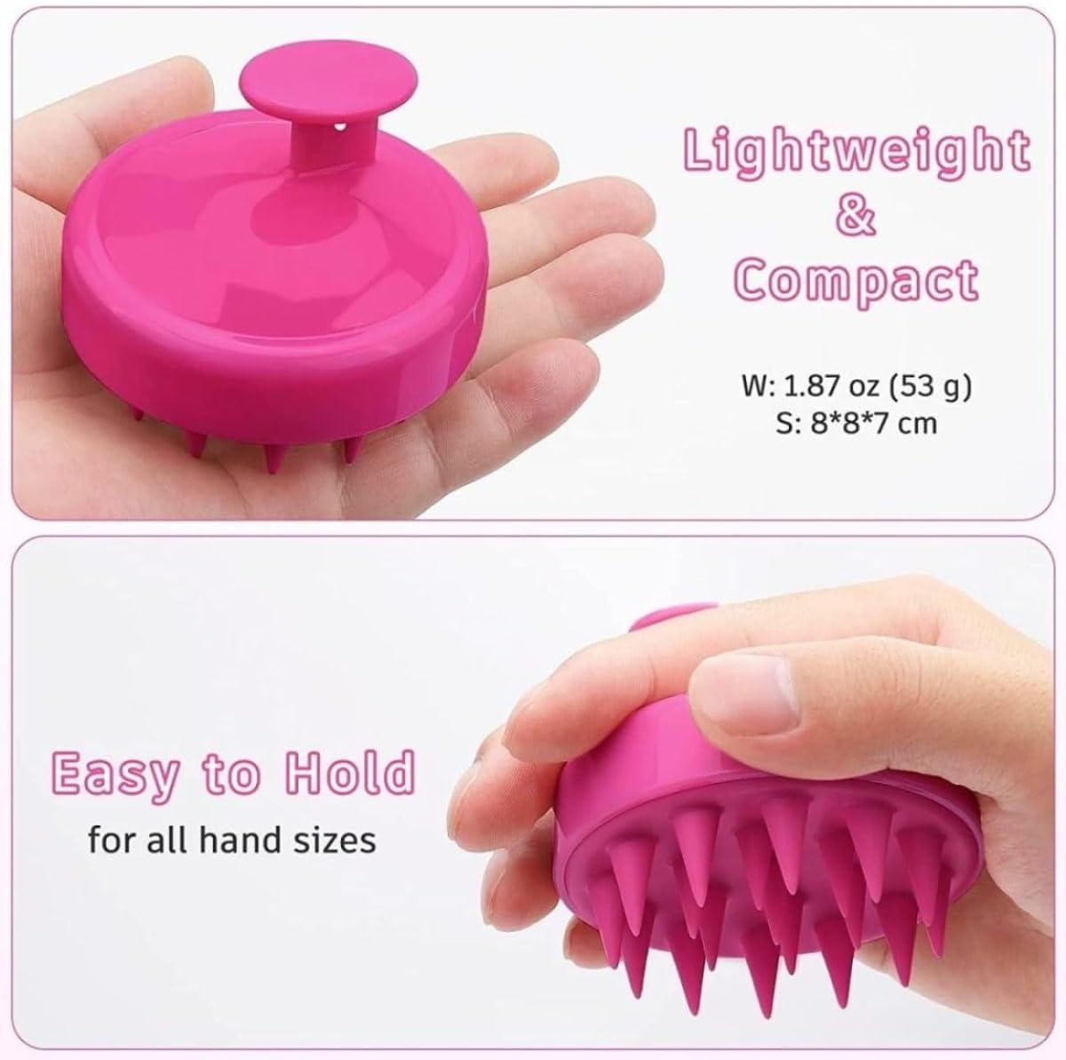 Hair Scalp Massager Brush (Random Color)