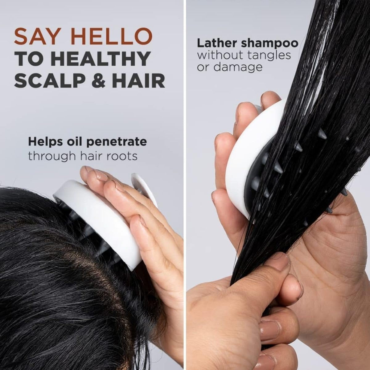 Hair Scalp Massager Brush (Random Color)