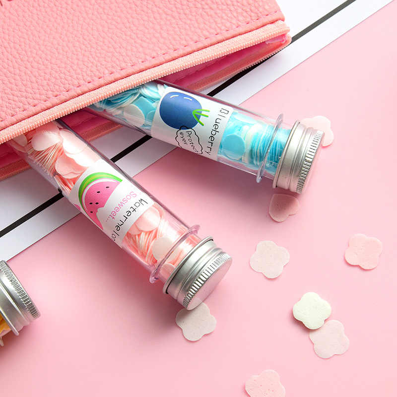✨ Mini Soap Petals in Tube – Portable, Disposable Paper Soap Sheets for Clean Hands On-the-Go | Ideal for Travel, Kitchen & Outdoors